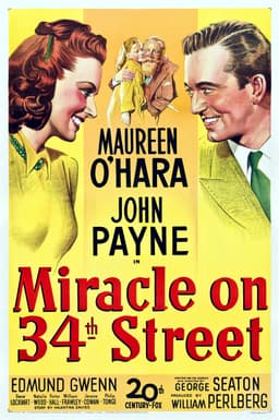 找出你在Miracle on 34th Street中的相似角色 - 海报