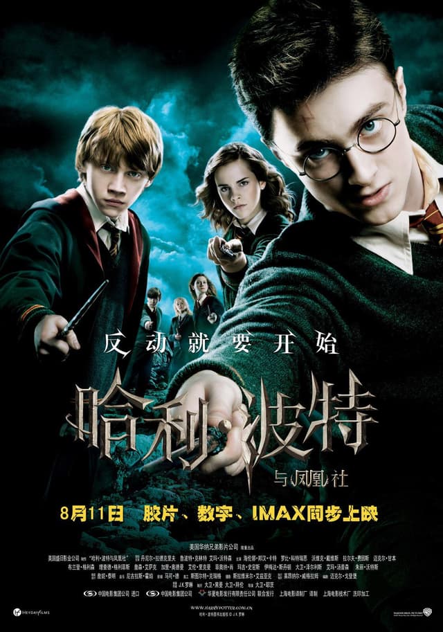 找出你在Harry Potter and the Order of the Phoenix中的角色 - 海报