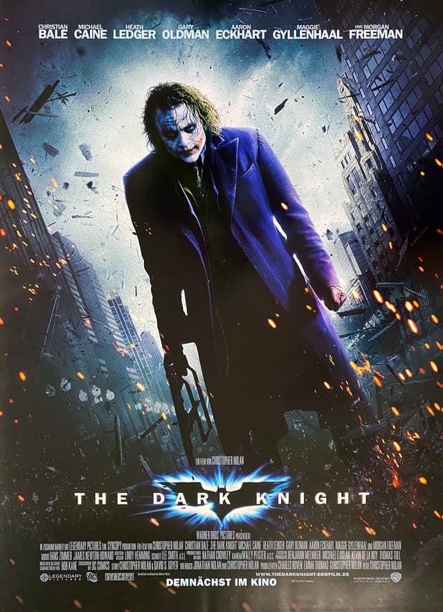 Finde heraus, welcher The Dark Knight-Charakter du bist - Poster