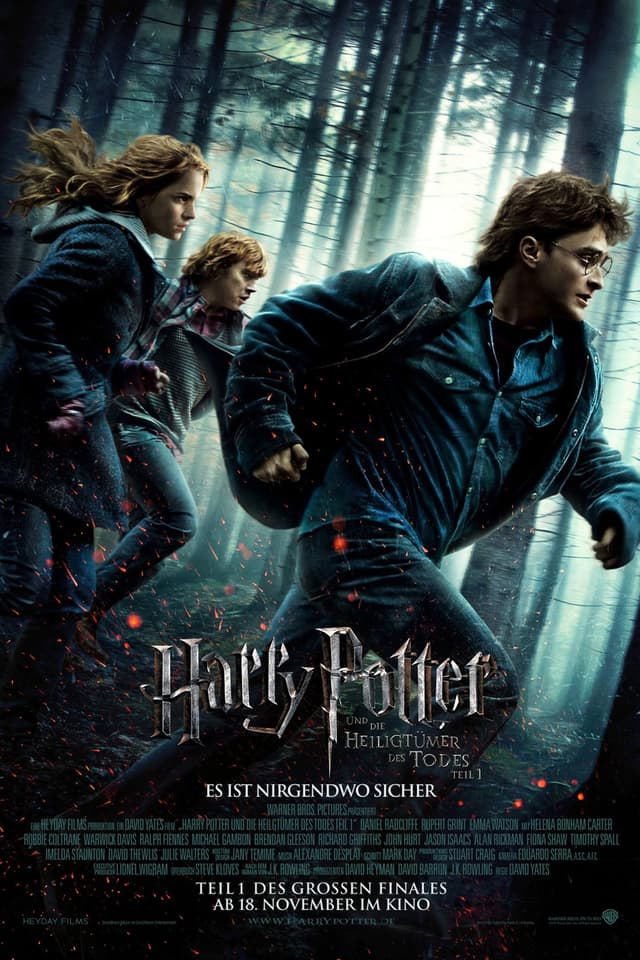 Finde heraus, welcher Harry Potter und die Heiligtümer des Todes - Teil 1-Charakter du bist - Poster