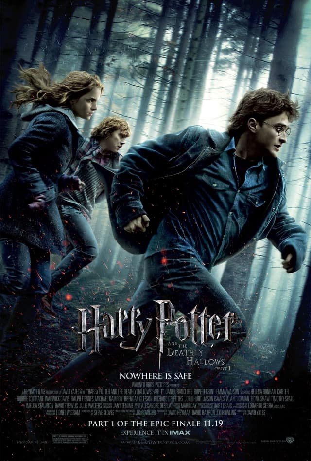 Find out which Harry Potter and the Deathly Hallows: Part 1 character are you - poster