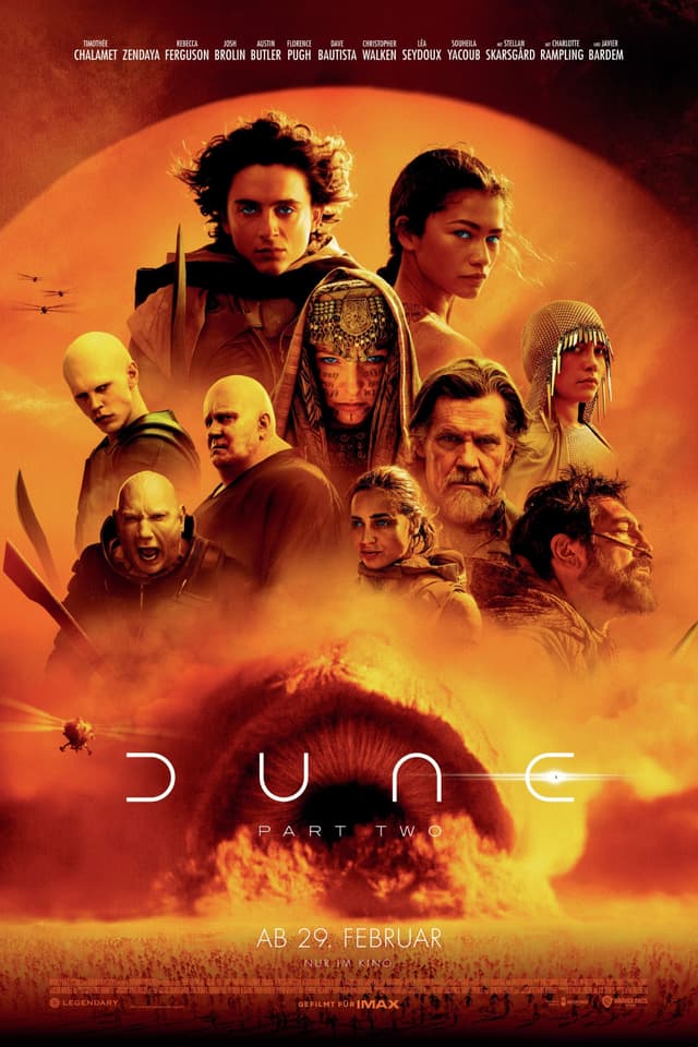 Finde heraus, welcher Dune: Part Two-Charakter du bist - Poster