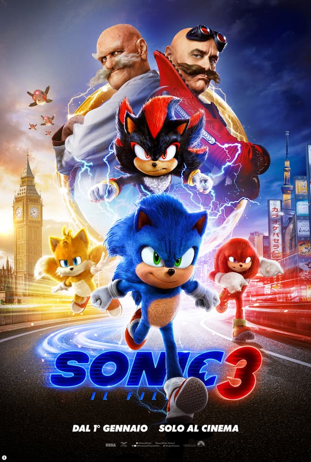 Scopri a quale personaggio di Sonic 3: Il film assomigli - poster