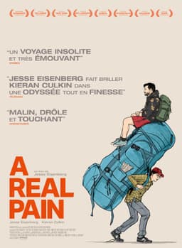 Découvrez quel personnage de A Real Pain vous êtes - affiche