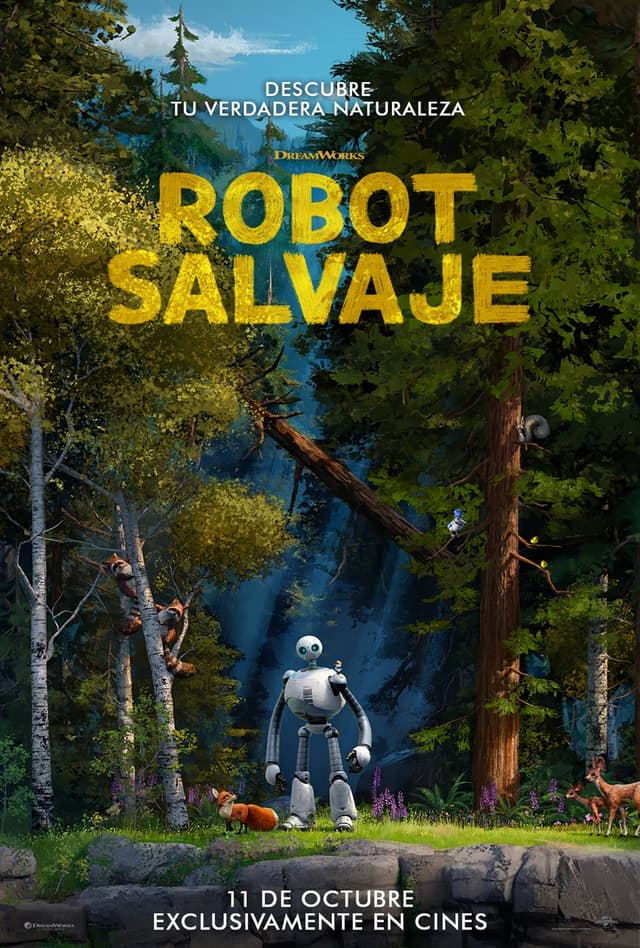 Descubre a qué personaje de Robot salvaje te pareces - póster