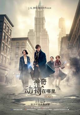 找出你在Fantastic Beasts and Where to Find Them中的角色 - 海报