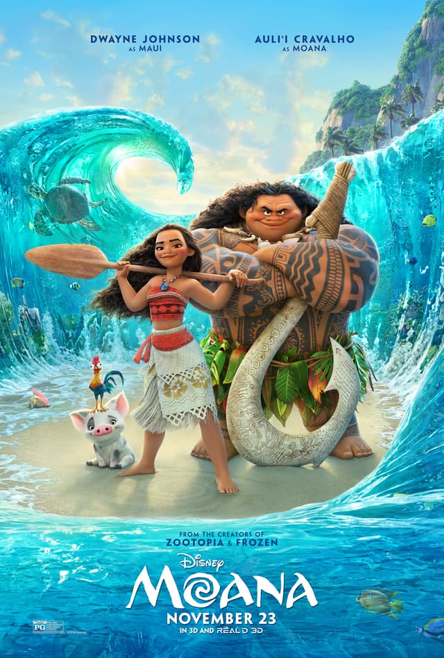 Find out which Moana character are you - poster