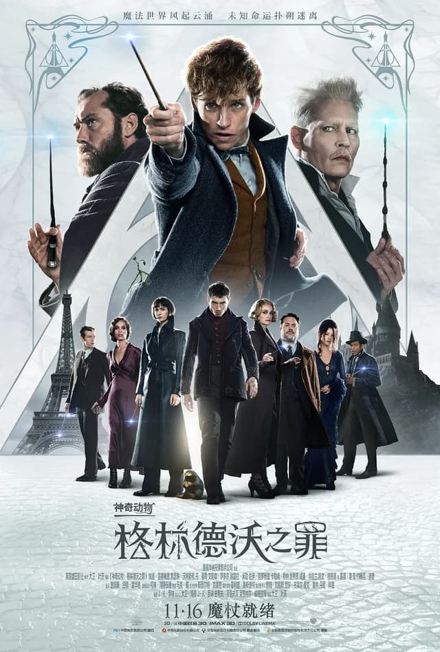 找出你在Fantastic Beasts: The Crimes of Grindelwald中的角色 - 海报