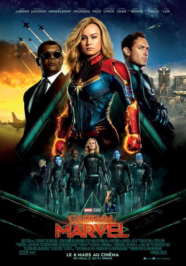 Découvrez quel personnage de Captain Marvel vous êtes - affiche