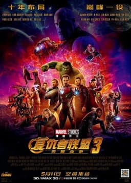 找出你在Avengers: Infinity War中的角色 - 海报